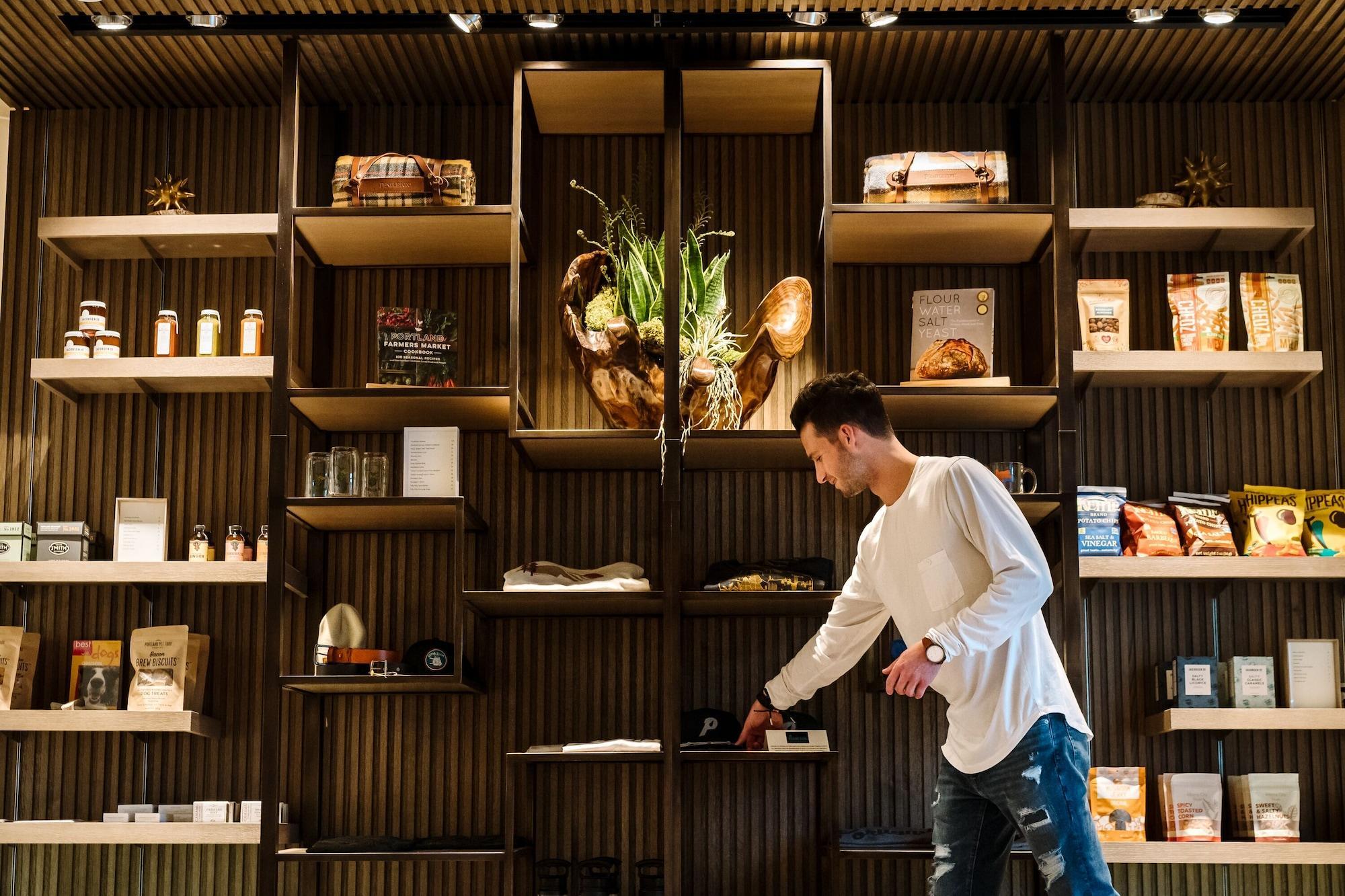 ホテル The Bidwell Marriott ポートランド エクステリア 写真