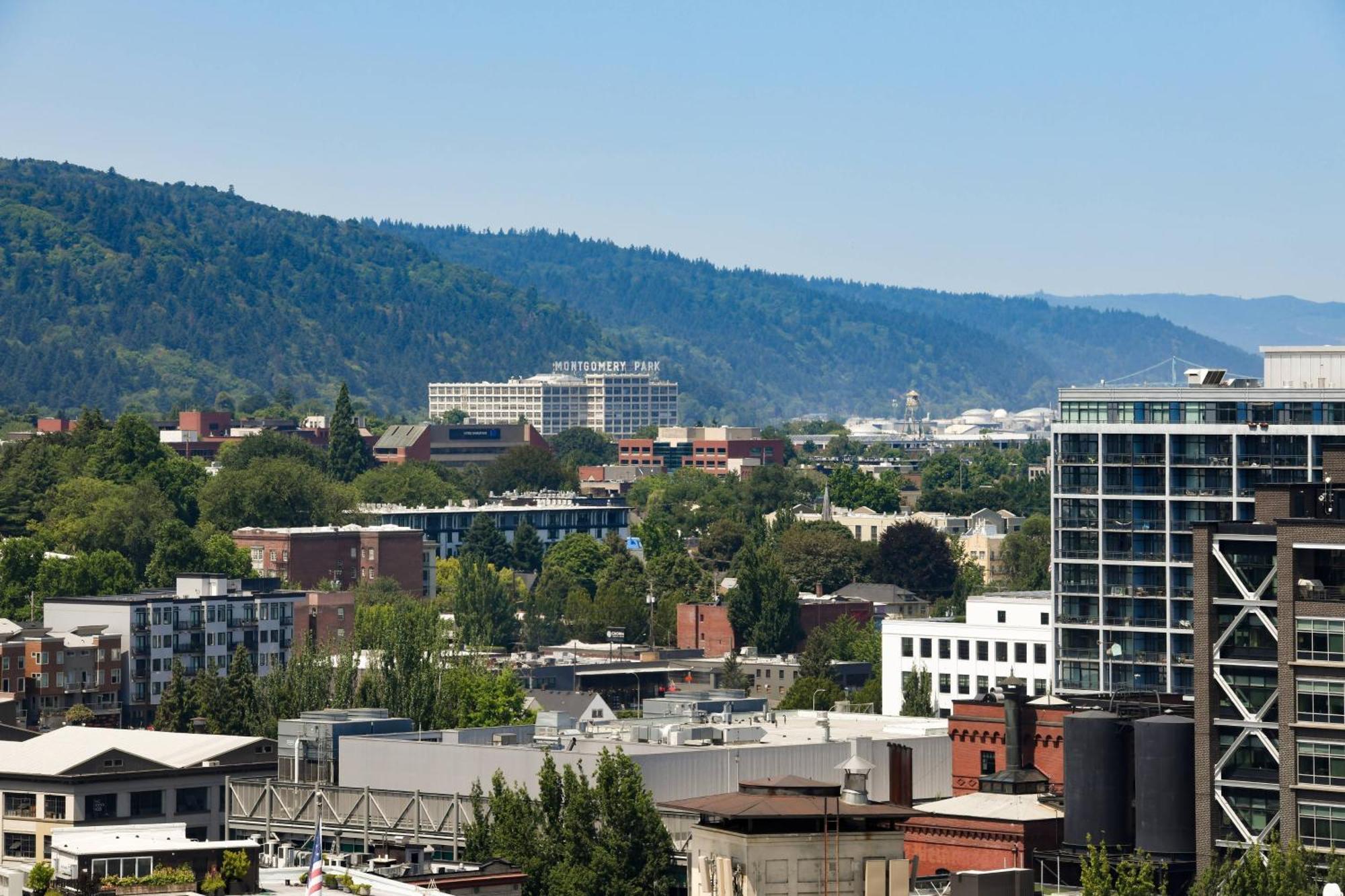 ホテル The Bidwell Marriott ポートランド エクステリア 写真