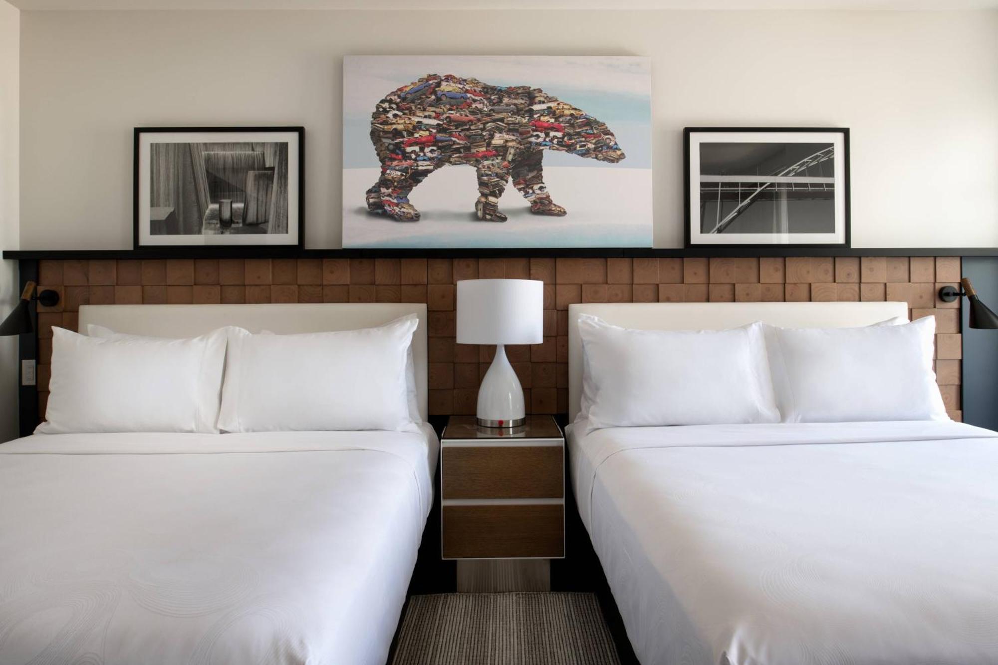 ホテル The Bidwell Marriott ポートランド エクステリア 写真