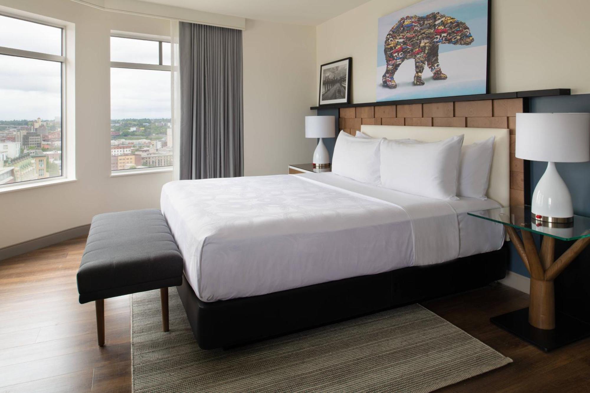 ホテル The Bidwell Marriott ポートランド エクステリア 写真