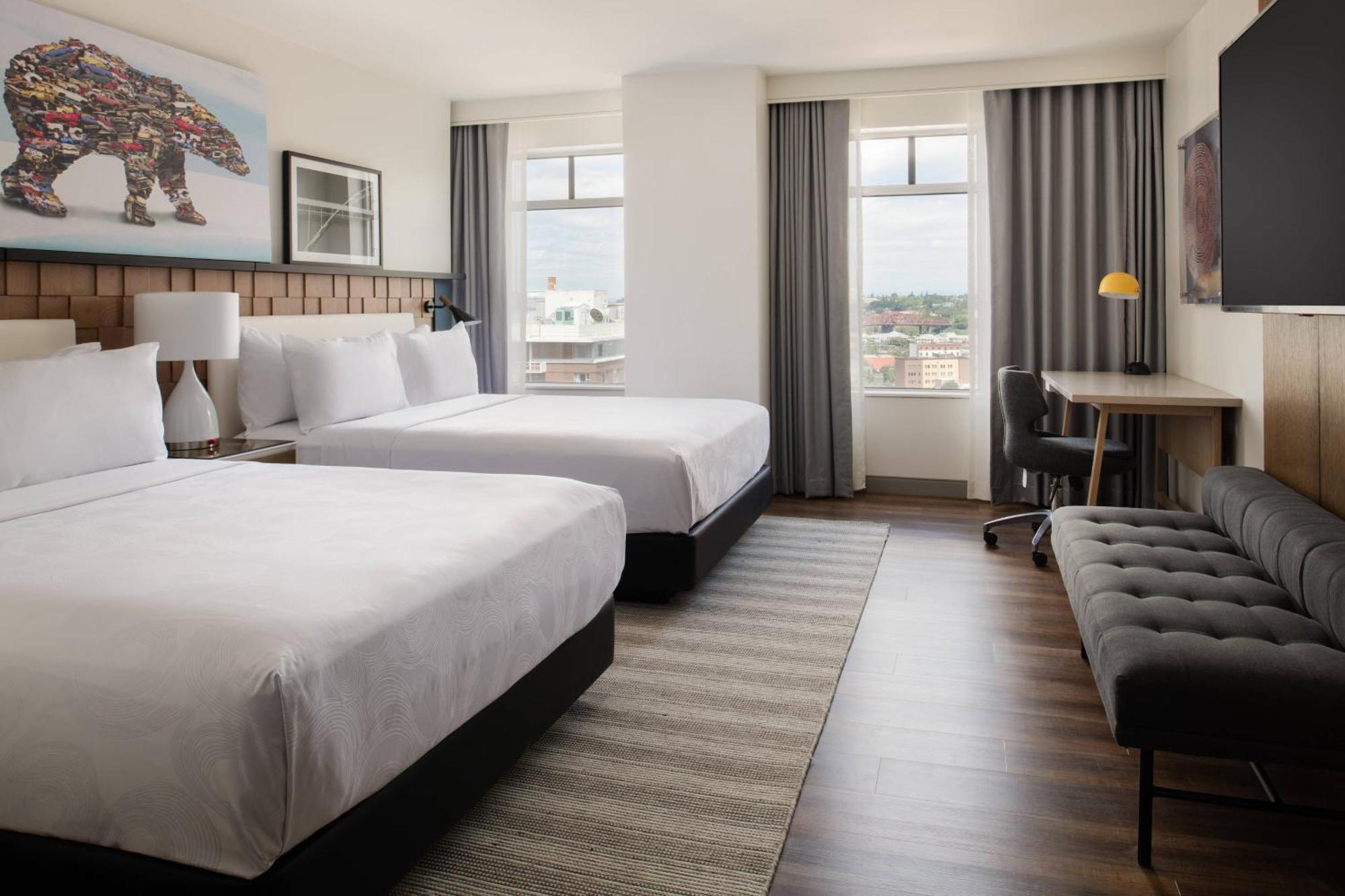 ホテル The Bidwell Marriott ポートランド エクステリア 写真