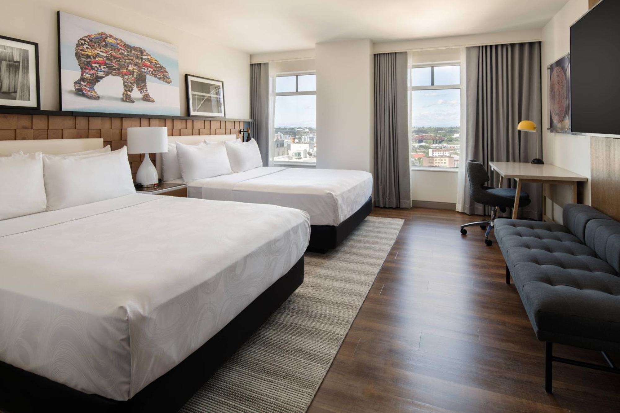 ホテル The Bidwell Marriott ポートランド エクステリア 写真